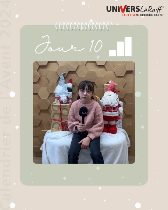 Calendrier de l&#039;Avent 2024 - Gagnant(e) du Jour 10
