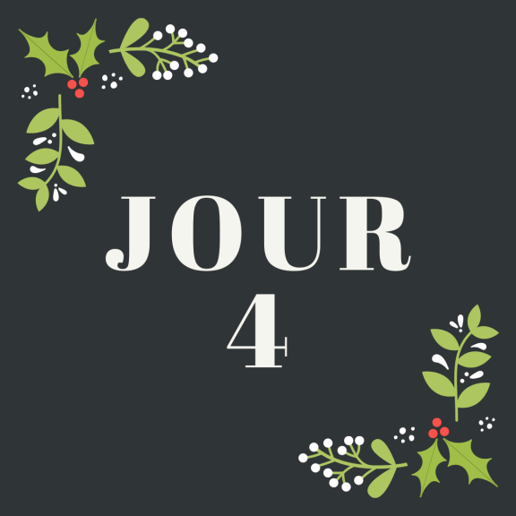 Calendrier de l&#039;Avent - Gagnant(e) du Jour 4