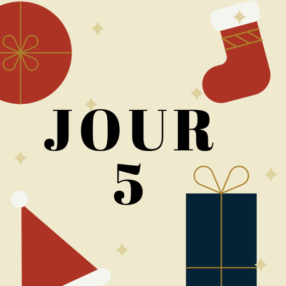 Calendrier de l&#039;Avent - Gagnant(e) du Jour 5