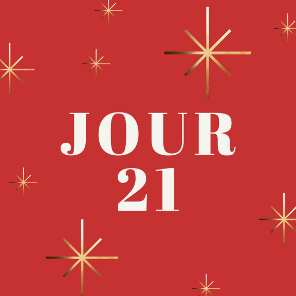 Calendrier de l'Avent - Gagnant(e) du Jour 21