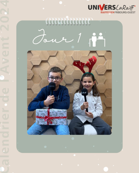 Calendrier de l&#039;Avent 2024 - Gagnant(e) du Jour 1