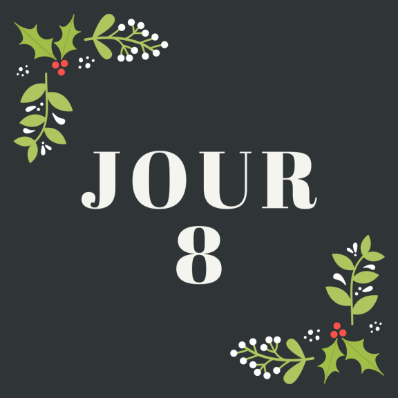 Calendrier de l&#039;Avent - Gagnant(e) du Jour 8