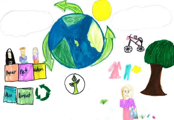 Résultat du concours de dessin « Donner un avenir à la terre »