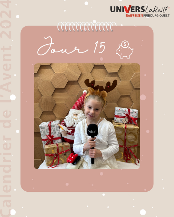 Calendrier de l&#039;Avent 2024 - Gagnant(e) du Jour 15