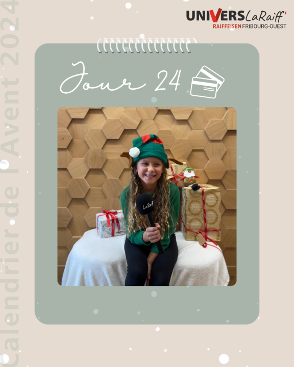 Calendrier de l&#039;Avent 2024 - Gagnant(e) du Jour 24