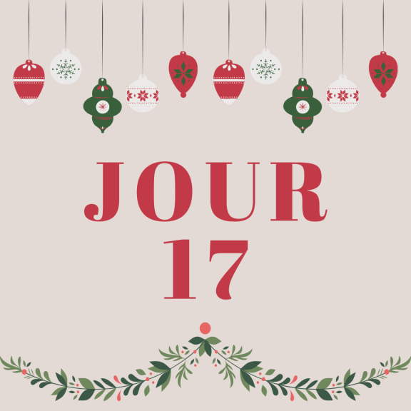 Calendrier de l'Avent - Gagnant(e) du Jour 17