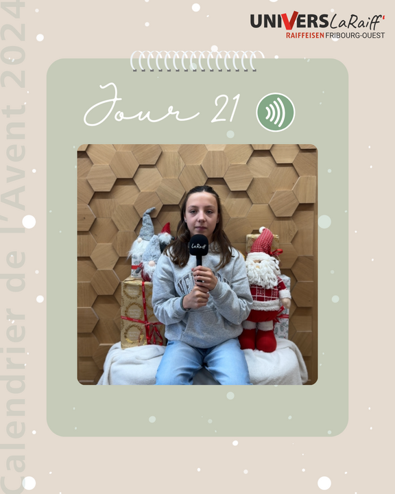 Calendrier de l&#039;Avent 2024 - Gagnant(e) du Jour 21