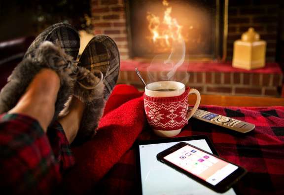 Le froid dehors mais pas dedans !