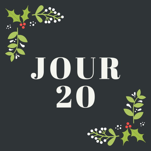 Calendrier de l'Avent - Gagnant(e) du Jour 20