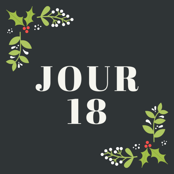 Calendrier de l'Avent - Gagnant(e) du Jour 18