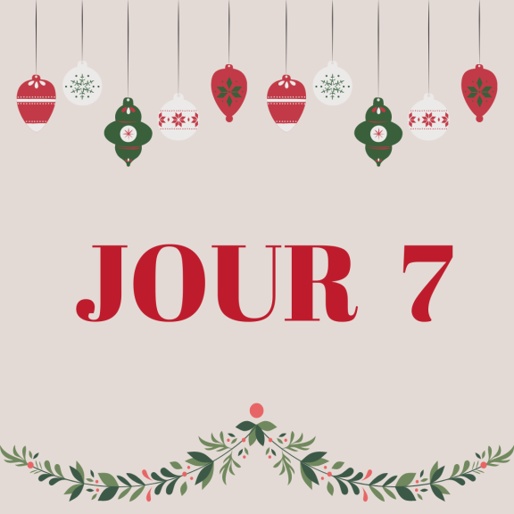 Calendrier de l&#039;Avent - Gagnant(e) du Jour 7