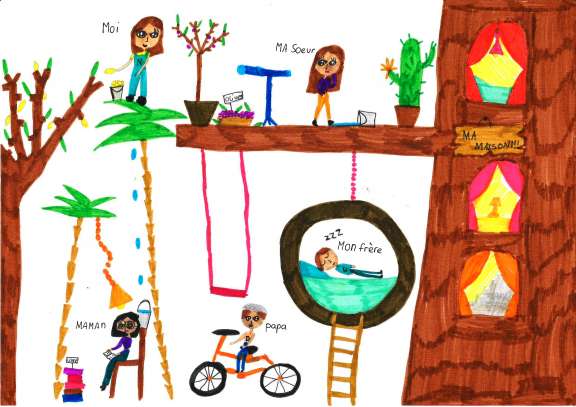 Résultat du concours de dessin  «Construis ton monde ! »