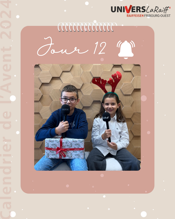 Calendrier de l&#039;Avent 2024 - Gagnant(e) du Jour 12