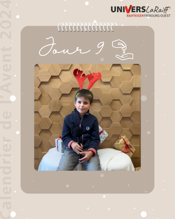 Calendrier de l'Avent 2024 - Gagnant(e) du Jour 9