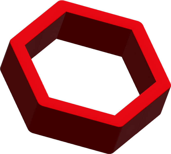 Hexa decoration